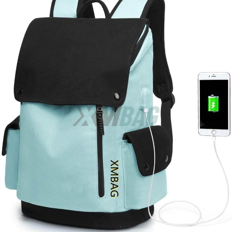 Sacs à dos de voyage pour ordinateur portable avec port de charge USB