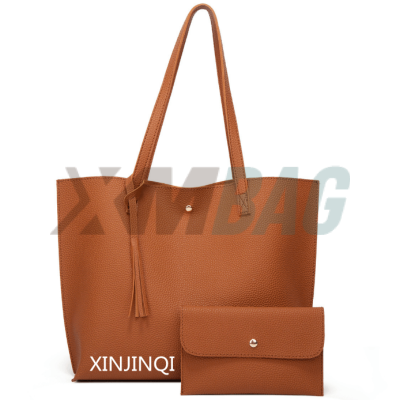 PU Leather Tote Bag for Women
