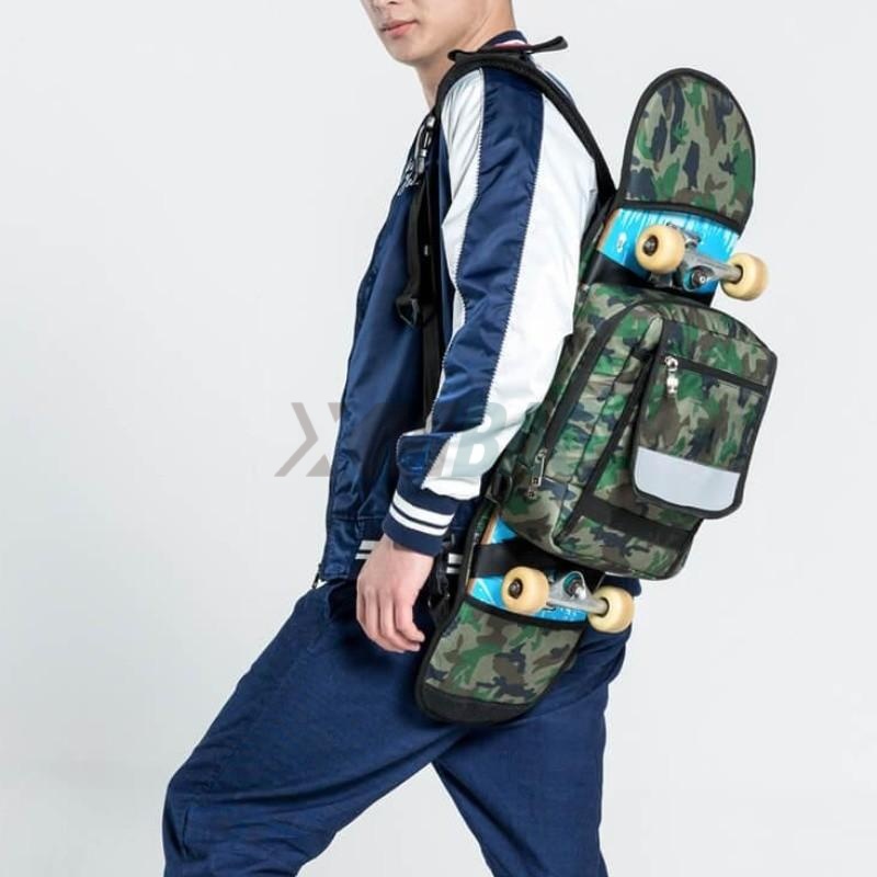 Nylon Cordura Waterproof Foldable Skateboard Backpacks