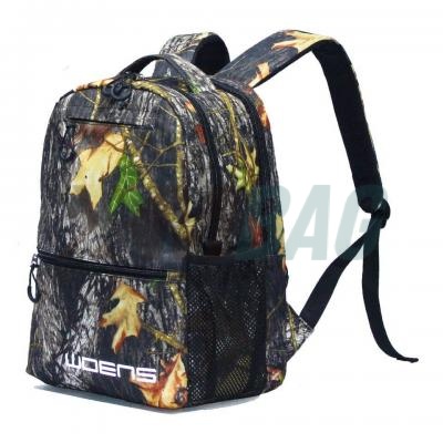 Polyester Waterproof Camouflage Design Travel Laptop Backpacks