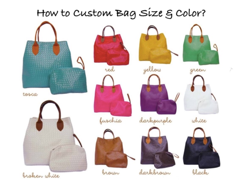 
     Comment personnaliser la taille et la couleur du sac ?
    