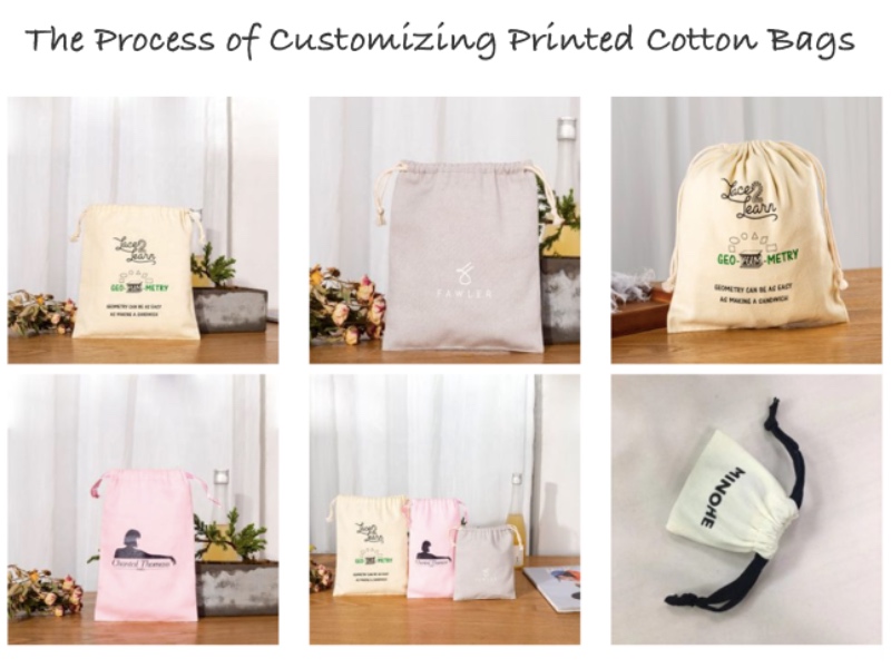 
     Le processus de personnalisation des sacs en coton imprimés
    